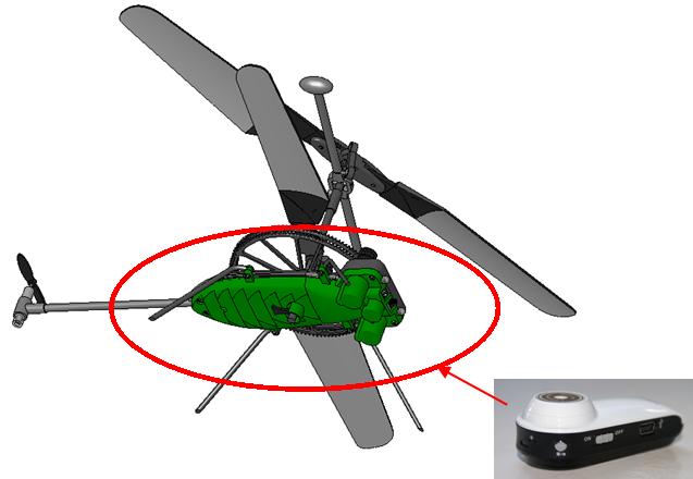 Flycam pour Hélicoptère MOSQUITO