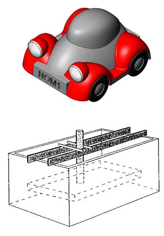 Prototypage - Concept-Car - Préparation du Moule silicone