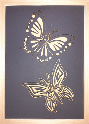 Papillons (x2)