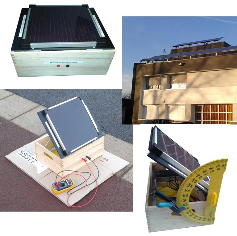 Efficacité énergétique - Banc d’essai panneau solaire